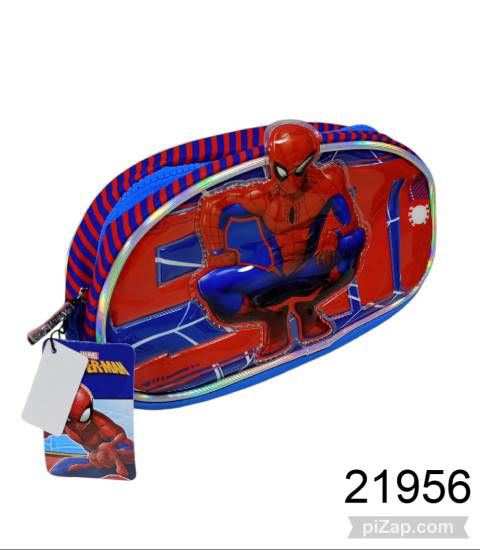 Imagen de CARTUCHERA 1 CIERRE SPIDERMAN 3D 2.26